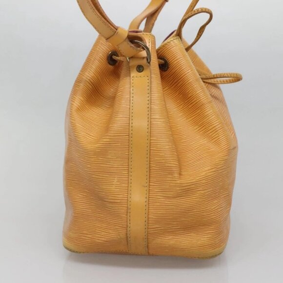 LOUIS VUITTON Epi Petit Noe Shoulder Bag Yellow M44109 LV Auth 140076 - Picture 5 of 16